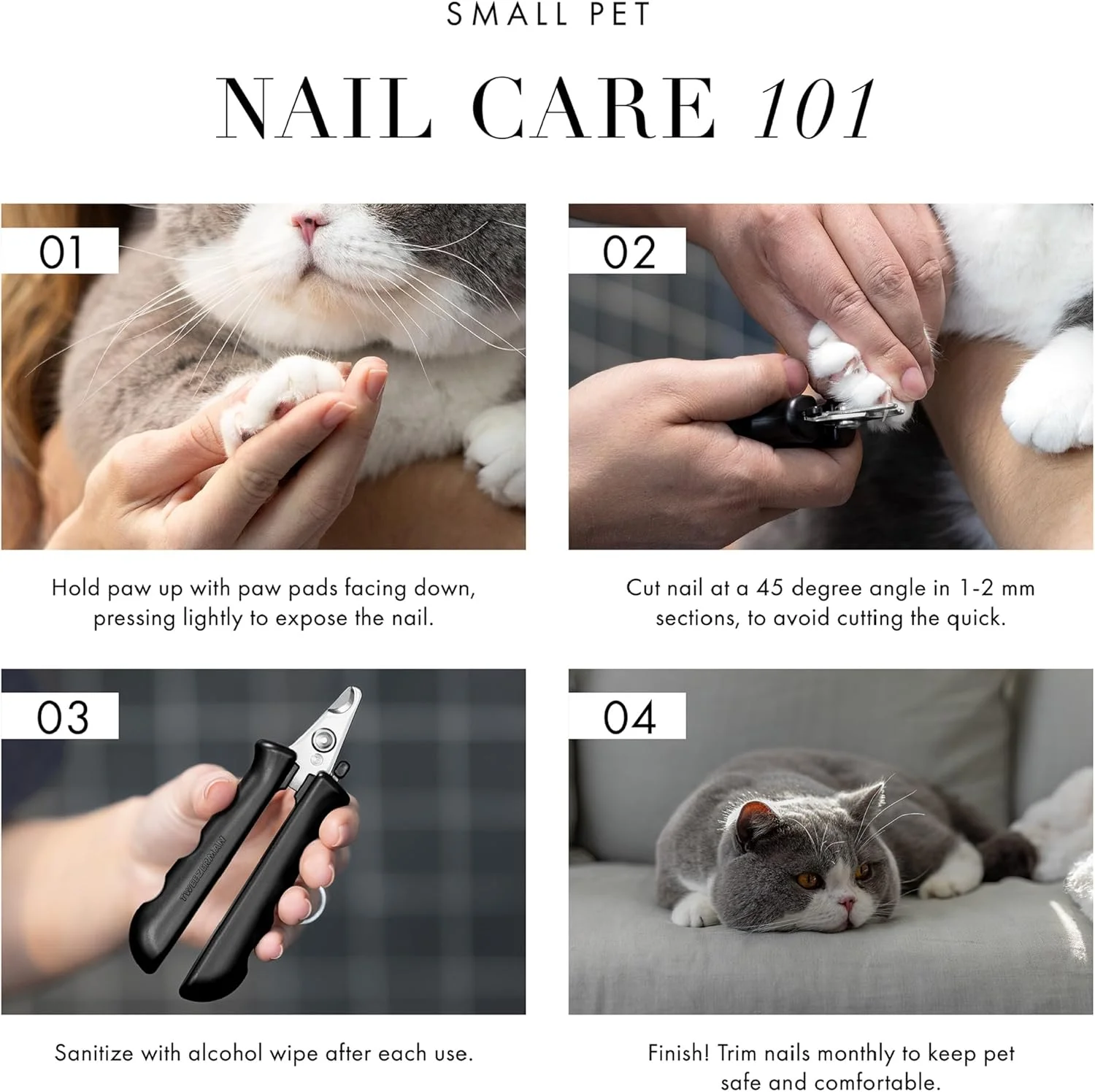 ناخن گیر دقیق تویزرمن (کوچک) ناخن گیر دقیق تویزرمن (کوچک)