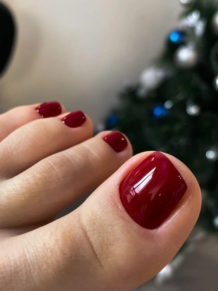 بسته ۱۲۰ عددی ناخن مصنوعی پا MouyouGlow، ناخن پا چسبی، کوتاه، مربعی، قرمز تیره، شرابی، بورگاندی، براق، رنگ های ساده، قرمز تیره، ناخن مصنوعی پا، پوشش کامل، پرس ناخن پا