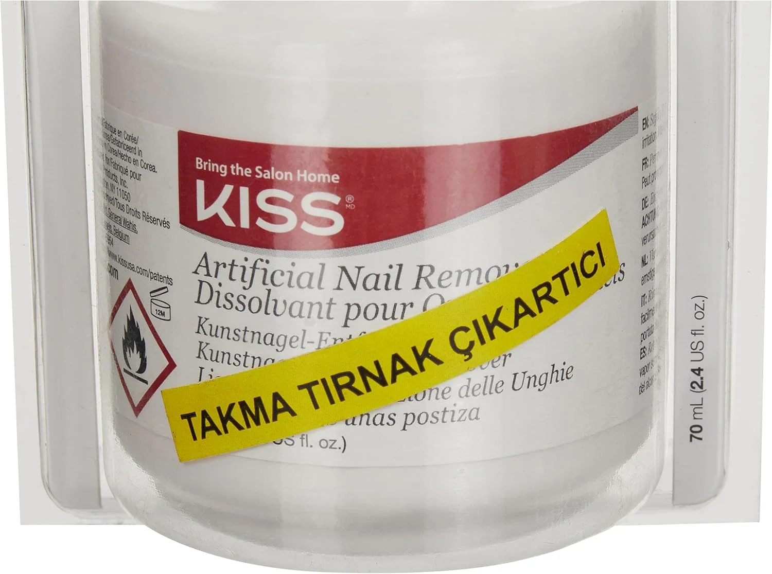 محلول پاک کننده ناخن مصنوعی کیس 70 میلی لیتر