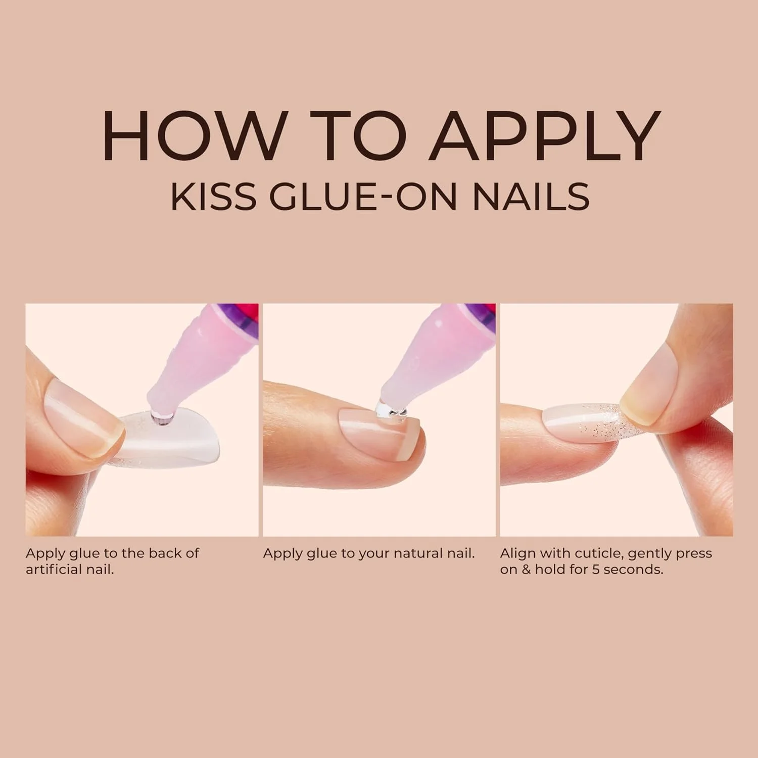 ناخن مصنوعی چسبی KISS، مدل 'Highlights'، فرانسوی، سایز متوسط، فرم بادامی، شامل 30 ناخن، چسب 2 گرمی، یک عدد چوب مانیکور، یک عدد سوهان کوچک ناخن مصنوعی چسبی KISS، مدل 'Highlights'، فرانسوی، سایز متوسط، فرم بادامی، شامل 30 ناخن، چسب 2 گرمی، یک عدد چوب مانیکور، یک عدد سوهان کوچک