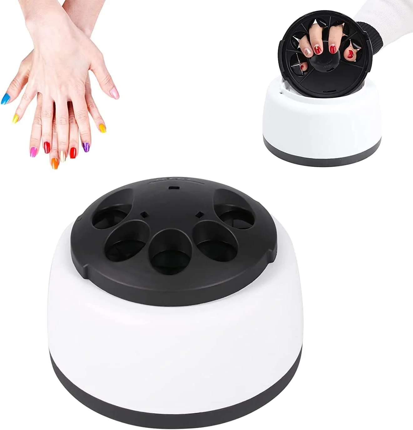دستگاه پاک کننده لاک ناخن، دستگاه پاک کننده لاک ژل قابل حمل 36 وات، ابزار بخار برقی پاک کننده لاک ناخن، دستگاه بخار حذف ژل UV، کیت سوهان اتوماتیک مانیکور برای استفاده در سالن های زیبایی و منزل