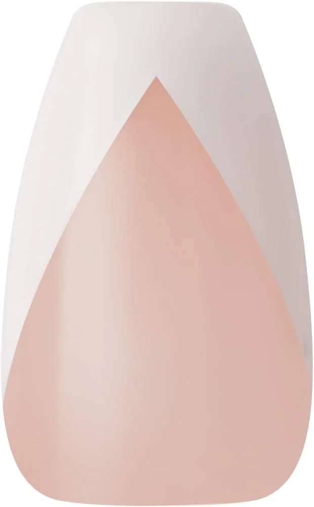 کیت فرنچ ناخن مصنوعی سالنی کیس - مدل Silk Dress، فرم تابوتی (متوسط) - ست ناخن مصنوعی چسبی به همراه سوهان کوچک، چسب ناخن و ابزار مانیکور کیت فرنچ ناخن مصنوعی سالنی کیس - مدل Silk Dress، فرم تابوتی (متوسط) - ست ناخن مصنوعی چسبی به همراه سوهان کوچک، چسب ناخن و ابزار مانیکور