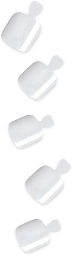 کیت ناخن پا پوشش کامل کیس 96، ناخن های مصنوعی بادوام، ست مانیکور خانگی با چسب ژل ناخن صورتی 3 گرم و 96 ناخن پا مصنوعی در 12 سایز برای حداکثر 4 پدیکور