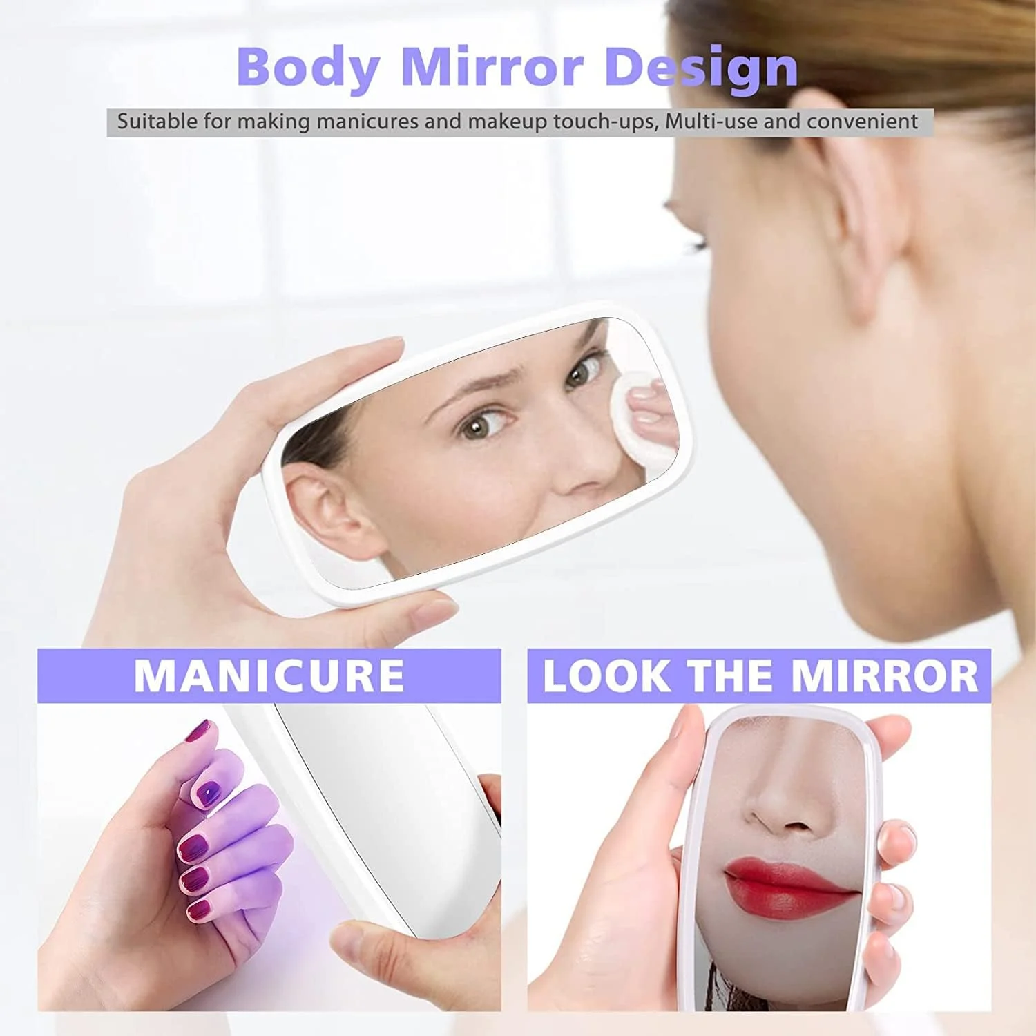 چراغ LED کوچک ناخن ژلی SYOSI 8W، چراغ ناخن طرح موش با آینه، چراغ کوچک ناخن، چراغ LED برای لاک ژل، چراغ UV ناخن، دستگاه خشک کن برای خانه و سالن چراغ LED کوچک ناخن ژلی SYOSI 8W، چراغ ناخن طرح موش با آینه، چراغ کوچک ناخن، چراغ LED برای لاک ژل، چراغ UV ناخن، دستگاه خشک کن برای خانه و سالن