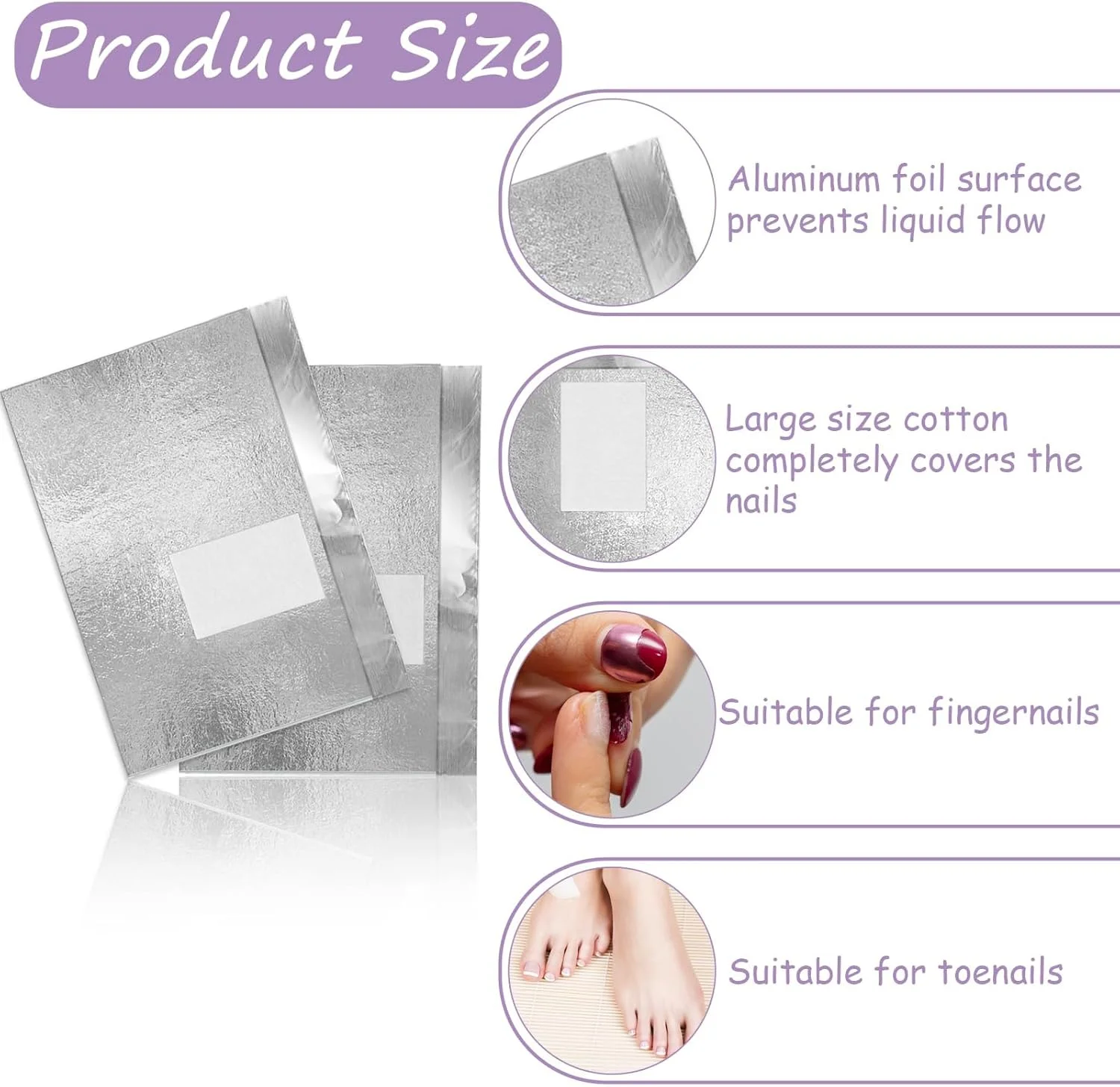 100 عدد فویل ناخن با پد بدون پرز متصل، فویل های خیساندن لاک ژل همراه با اسکراپر کوتیکول، برای ریمو لاک اکریلیک، یو وی و ژل (نقره ای) 100 عدد فویل ناخن با پد بدون پرز متصل، فویل های خیساندن لاک ژل همراه با اسکراپر کوتیکول، برای ریمو لاک اکریلیک، یو وی و ژل (نقره ای)