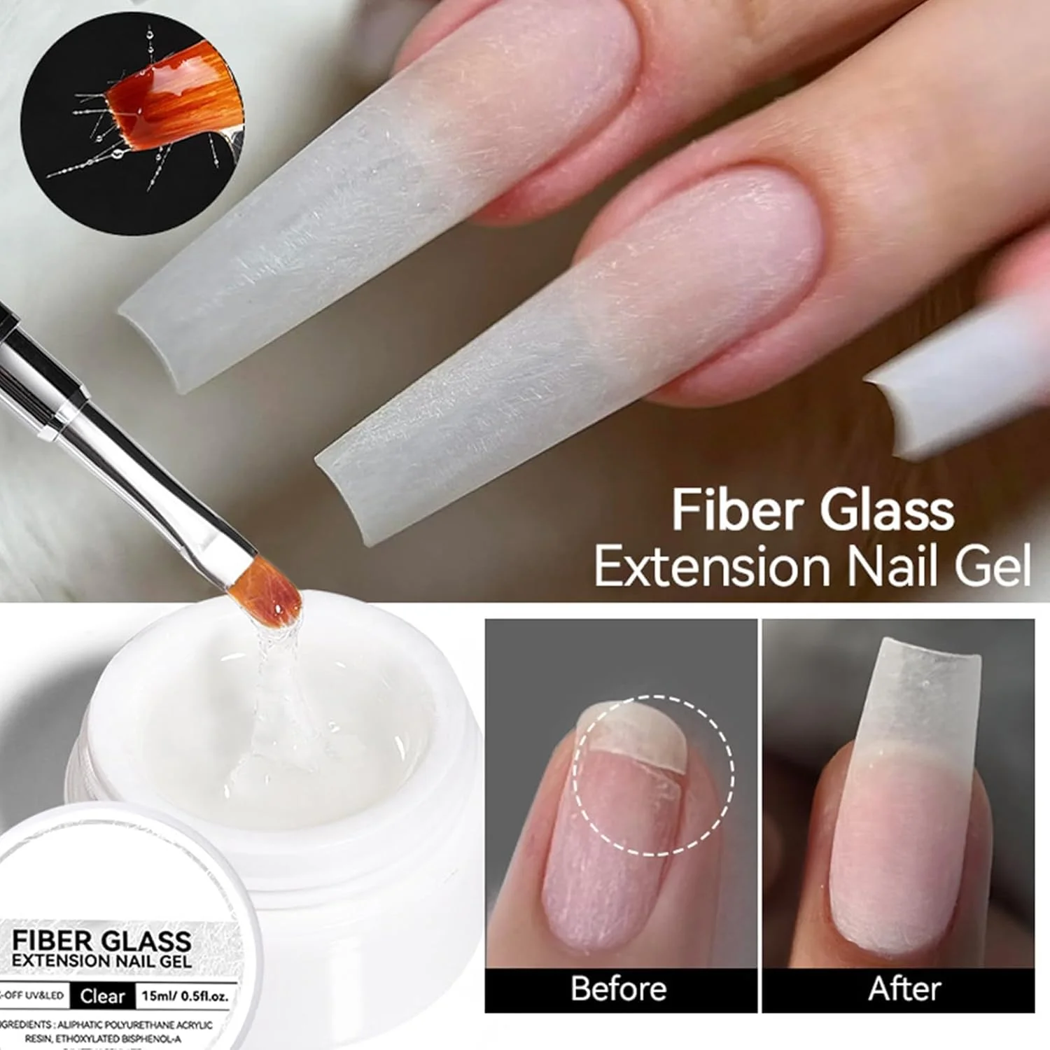 ژل ترمیم ناخن، کیت جمع و جور مانیکور، ضخیم کننده ناخن با ماندگاری طولانی، 15 میلی لیتر درمان محافظتی و تقویت کننده برای خانه و مسافرت، ژل ترمیم ناخن چند رنگ، ضروری برای مراقبت از زیبایی ژل ترمیم ناخن، کیت جمع و جور مانیکور، ضخیم کننده ناخن با ماندگاری طولانی، 15 میلی لیتر درمان محافظتی و تقویت کننده برای خانه و مسافرت، ژل ترمیم ناخن چند رنگ، ضروری برای مراقبت از زیبایی