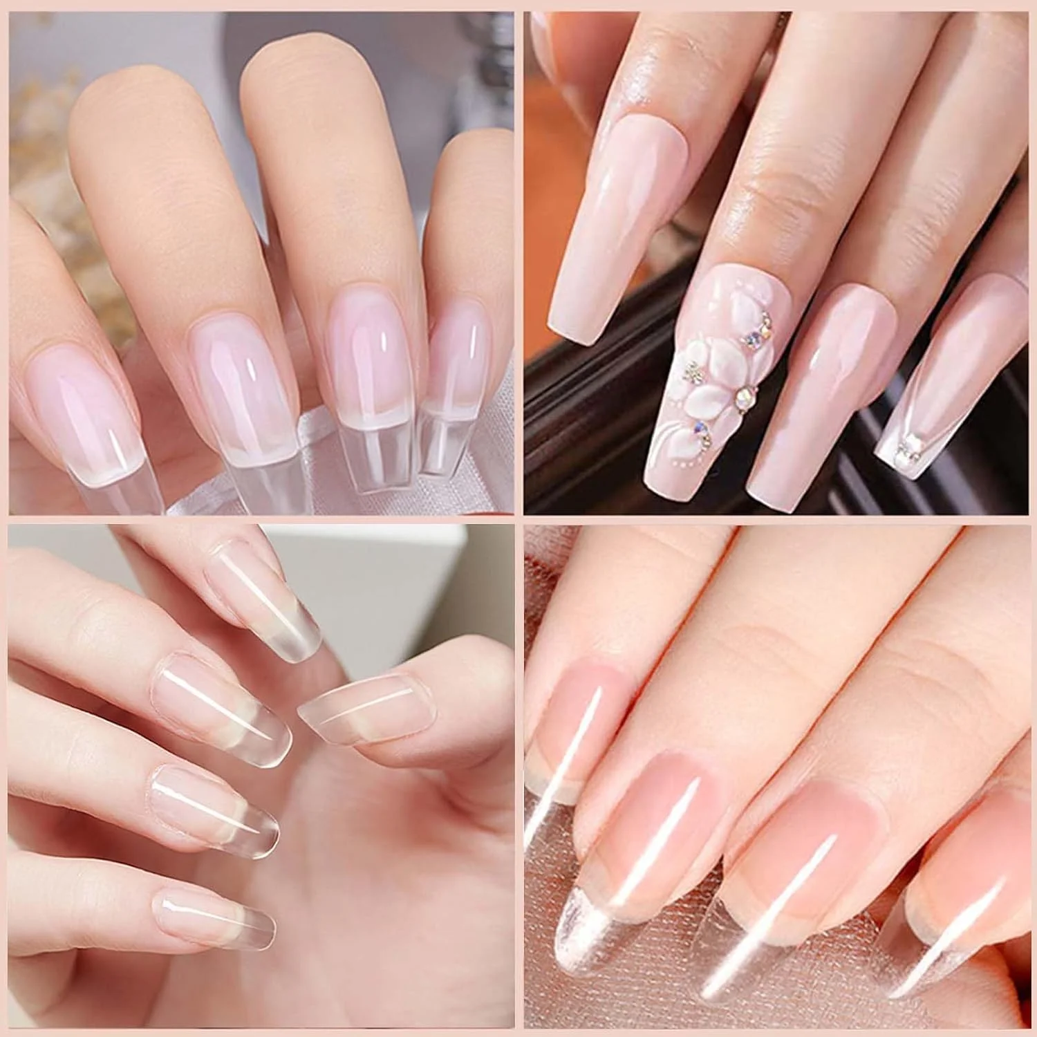 فرمول اکریلیک ناخن شفاف با ظرفیت بزرگ 60 گرمی - ایده آل برای اکستنشن، مجسمه سازی و ناخن های مصنوعی - سیستم خشک شدن سریع، بدون نیاز به لامپ UV فرمول اکریلیک ناخن شفاف با ظرفیت بزرگ 60 گرمی - ایده آل برای اکستنشن، مجسمه سازی و ناخن های مصنوعی - سیستم خشک شدن سریع، بدون نیاز به لامپ UV