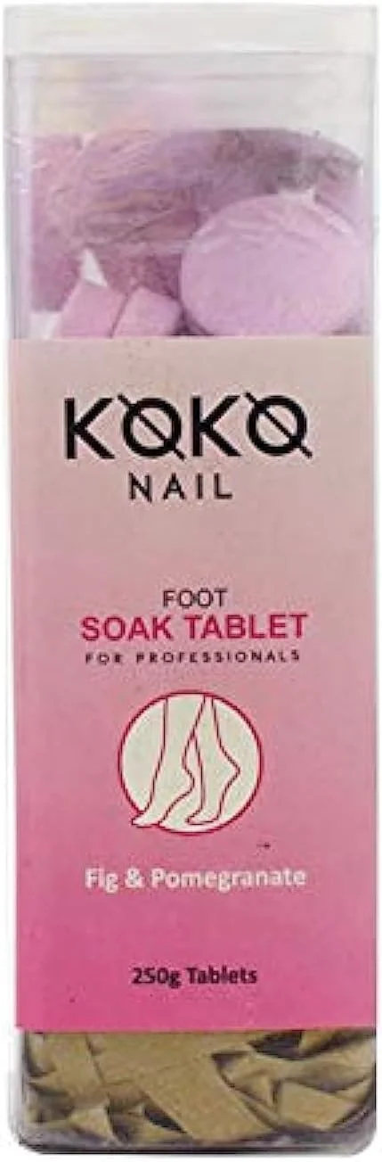 قرص خیساندن ناخن کوکو با رایحه انجیر و انار 250 گرم