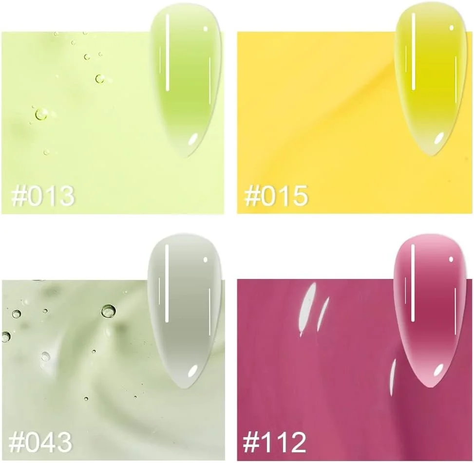 ست لاک ژل شفاف 4 عددی سایوسی - سبز، زرد، بنفش، 7.3 میلی لیتر، لاک ژل یو وی ال ای دی برای طراحی ناخن در خانه، هدیه برای زنان و دختران ست لاک ژل شفاف 4 عددی سایوسی - سبز، زرد، بنفش، 7.3 میلی لیتر، لاک ژل یو وی ال ای دی برای طراحی ناخن در خانه، هدیه برای زنان و دختران