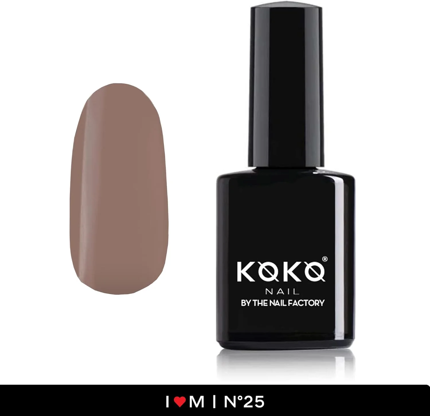 لاک ژل یک مرحله ای کوکو نیل | لاک ژل آی لاو ام ای N25، حجم 15 میلی لیتر، مناسب استفاده در دستگاه UV/LED، مناسب برای مانیکور و پدیکور حرفه ای، سالن و استفاده خانگی - ماندگاری طولانی و استفاده آسان