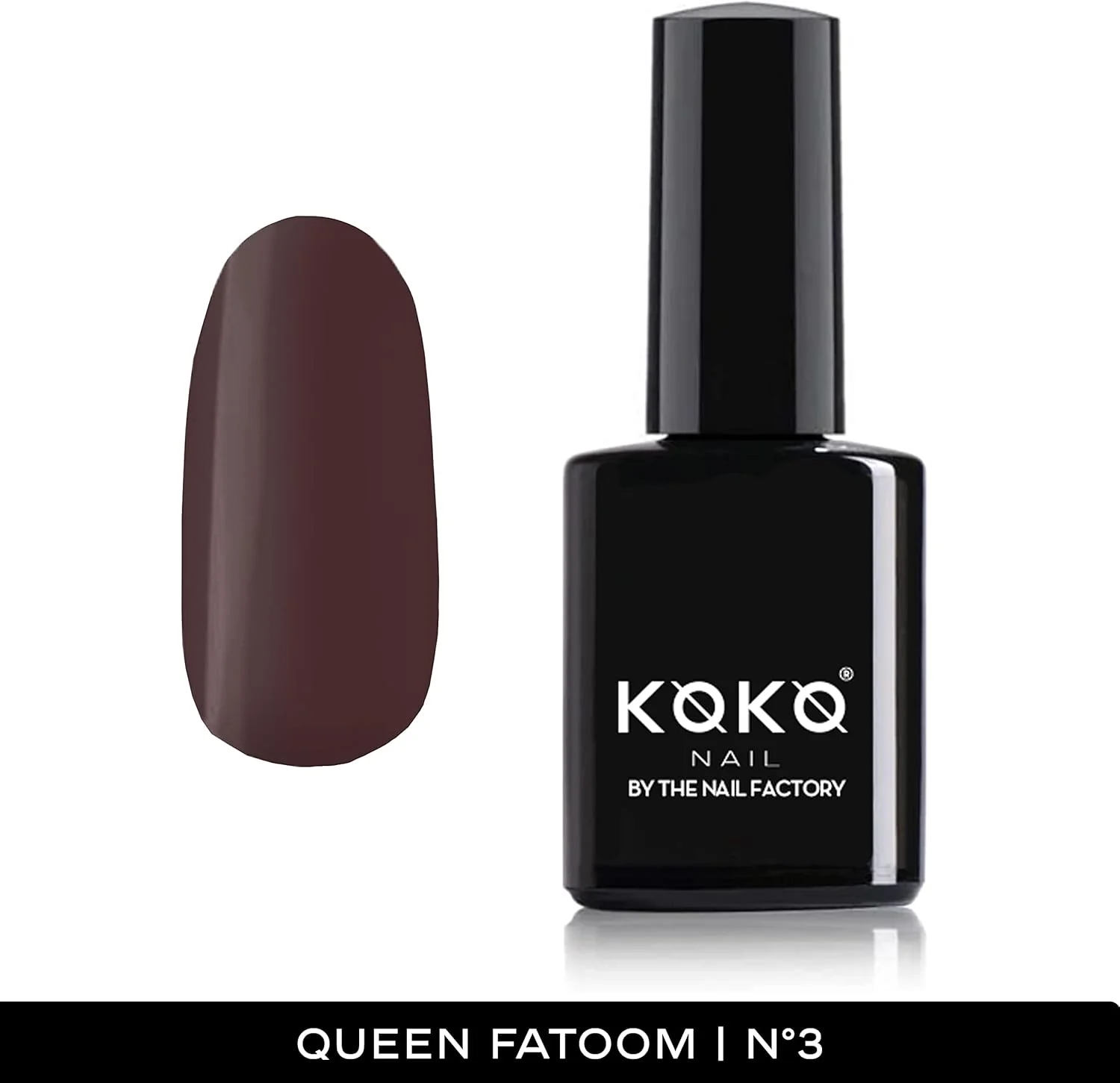 لاک ژل یک مرحله ای کوکو نیل 15 میل مدل Queen Fatoom N3، مناسب برای استفاده حرفه ای، سالن و منزل - ماندگاری بالا و استفاده آسان