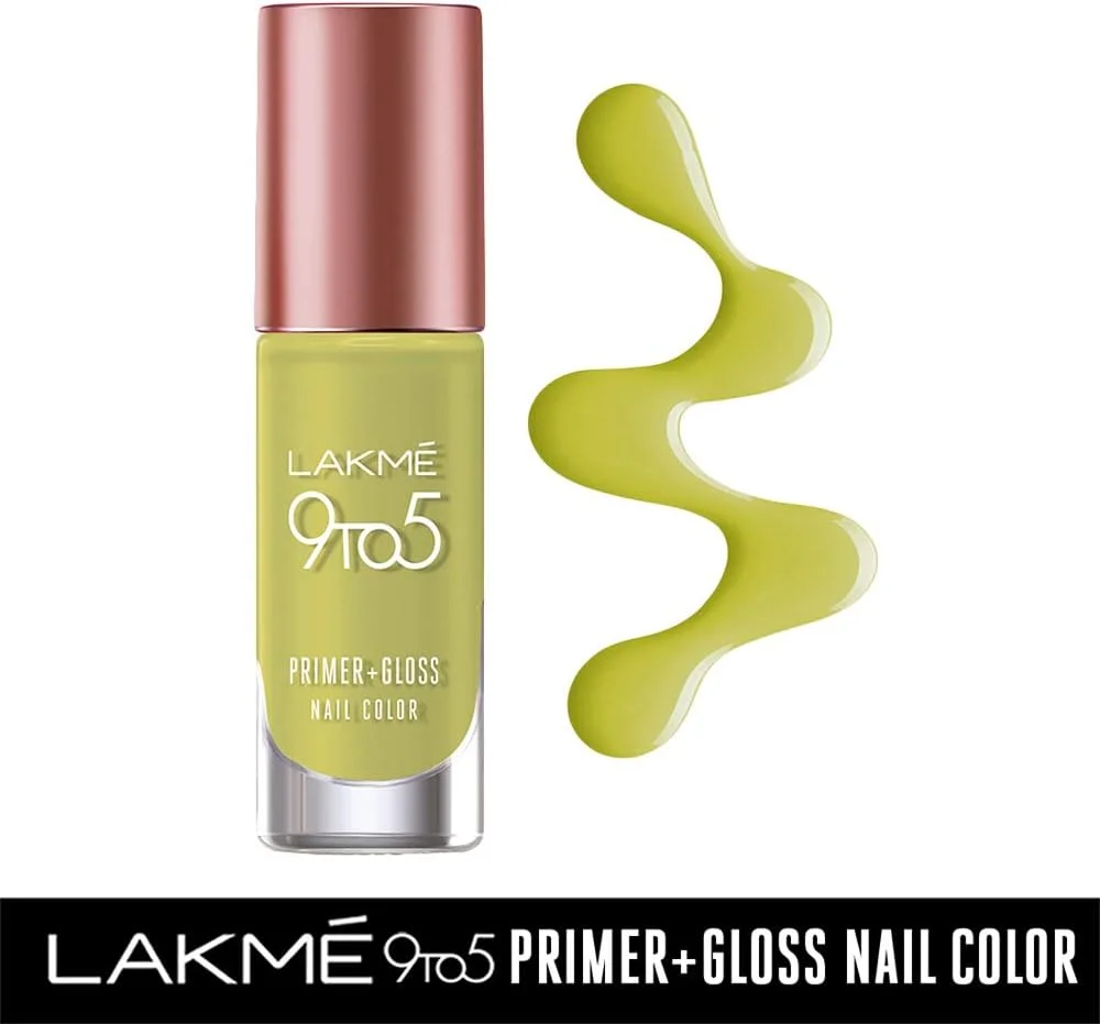 لاکمه، رنگ لاک پرایمر و براق، لیمویی، 6 میلی لیتر