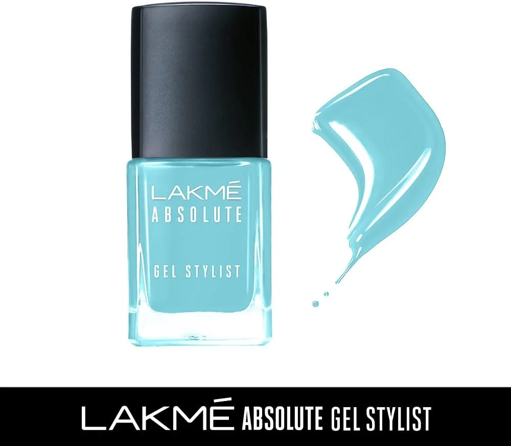 لاکمه رنگ لاک ژلی استایلیست ابسولوت، 95 اسنو کون، 12 میلی لیتر، آبی آسمانی