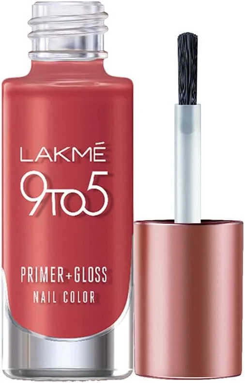 لاکمه 9to5 پرایمر + لاک ناخن براق، پیزلی صورتی، 6 میلی لیتر