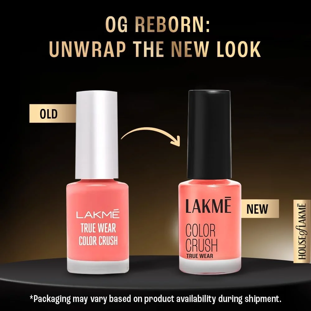 لاکمه True Wear Color Crush لاک براق ناخن، رنگ ناخن ماندگار و پر جنب و جوش، 82، 6 میلی لیتر