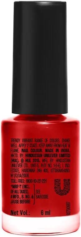 لاک ناخن لاکمه True Wear Color Crush، رنگی ماندگار و پر جنب و جوش، 404، 6 میلی لیتر