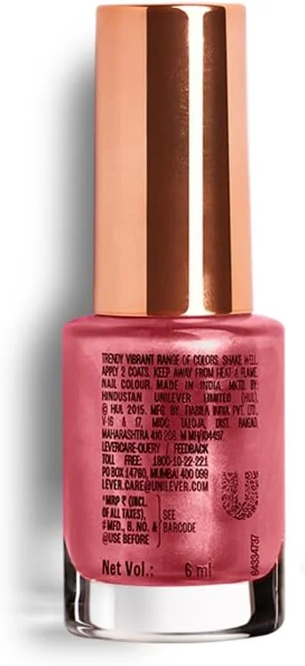 لاک ناخن کروم لاکمه، قرمز 6 میلی لیتر