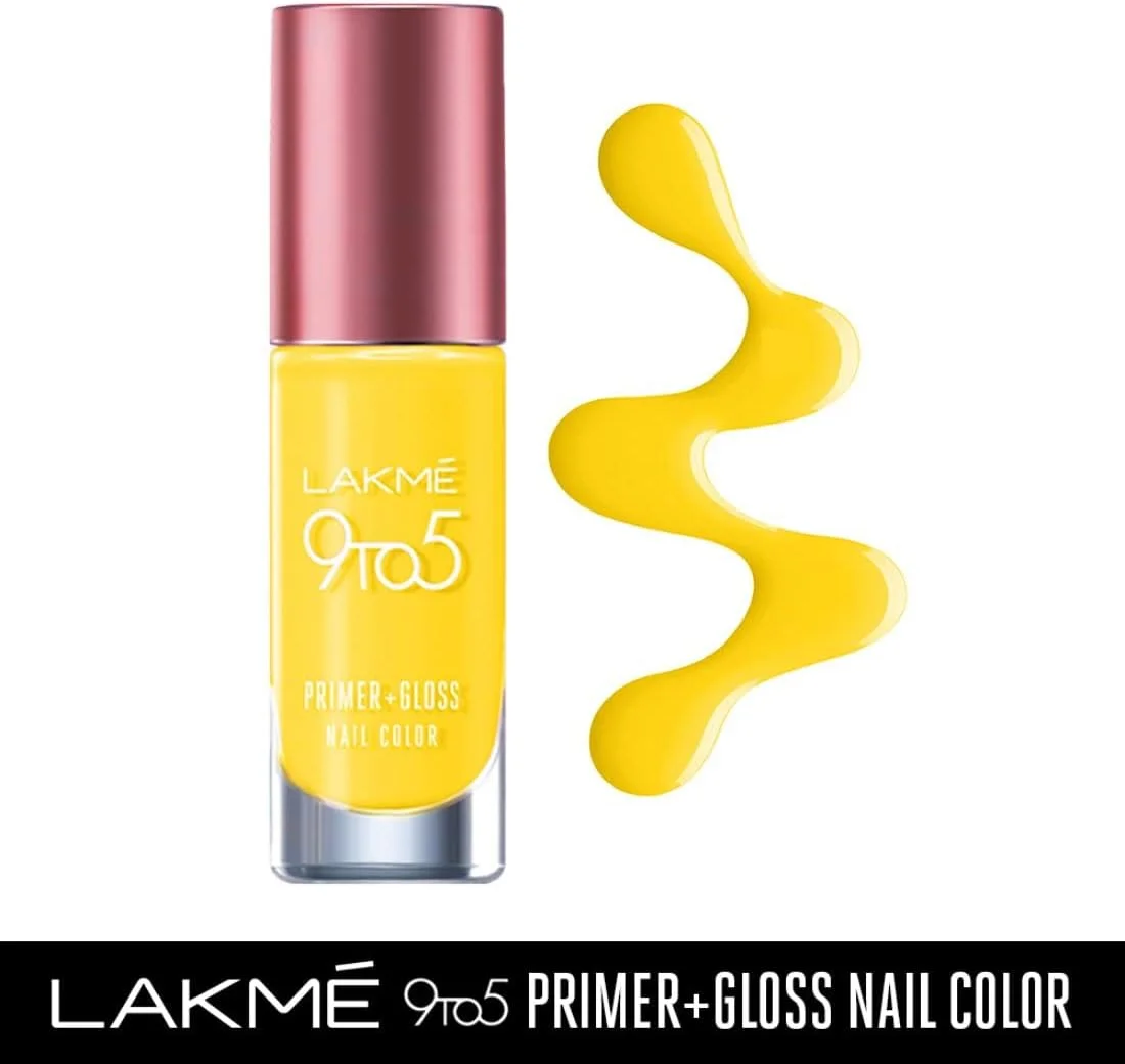 لاکمه 9to5 پرایمر + لاک ناخن براق، زیردریایی زرد، 6 میلی لیتر