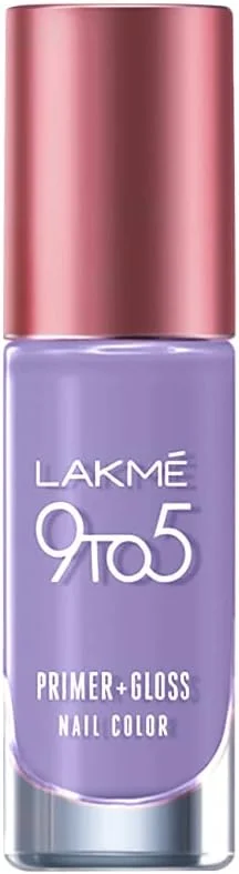 لاکمه 9to5 P+G لاک ناخن رنگ لوندر لوکس 6 میلی لیتر