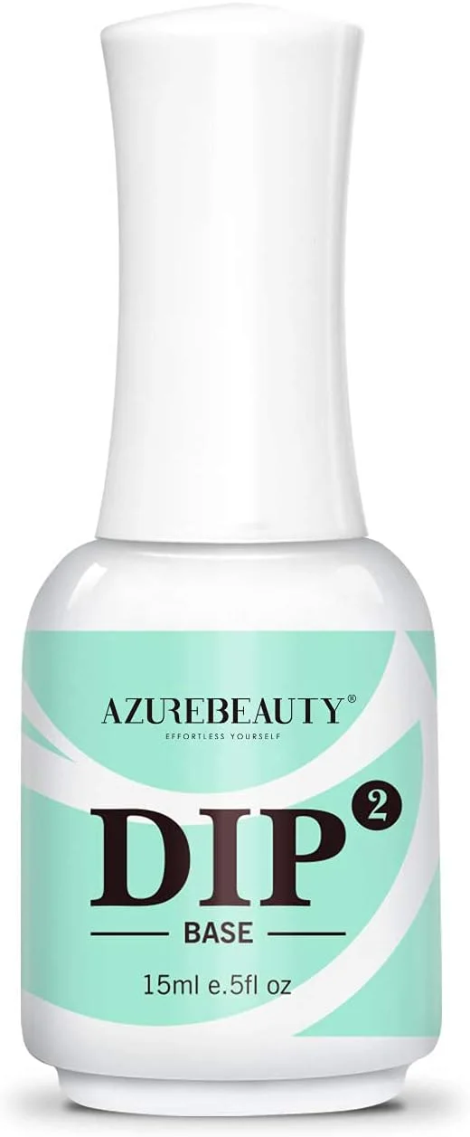 لاک پایه پودر دیپینگ AZUREBEAUTY 15 میلی لیتر برای ست پودر دیپینگ ناخن، طراحی ناخن فرانسوی، مانیکور مبتدی DIY سالن