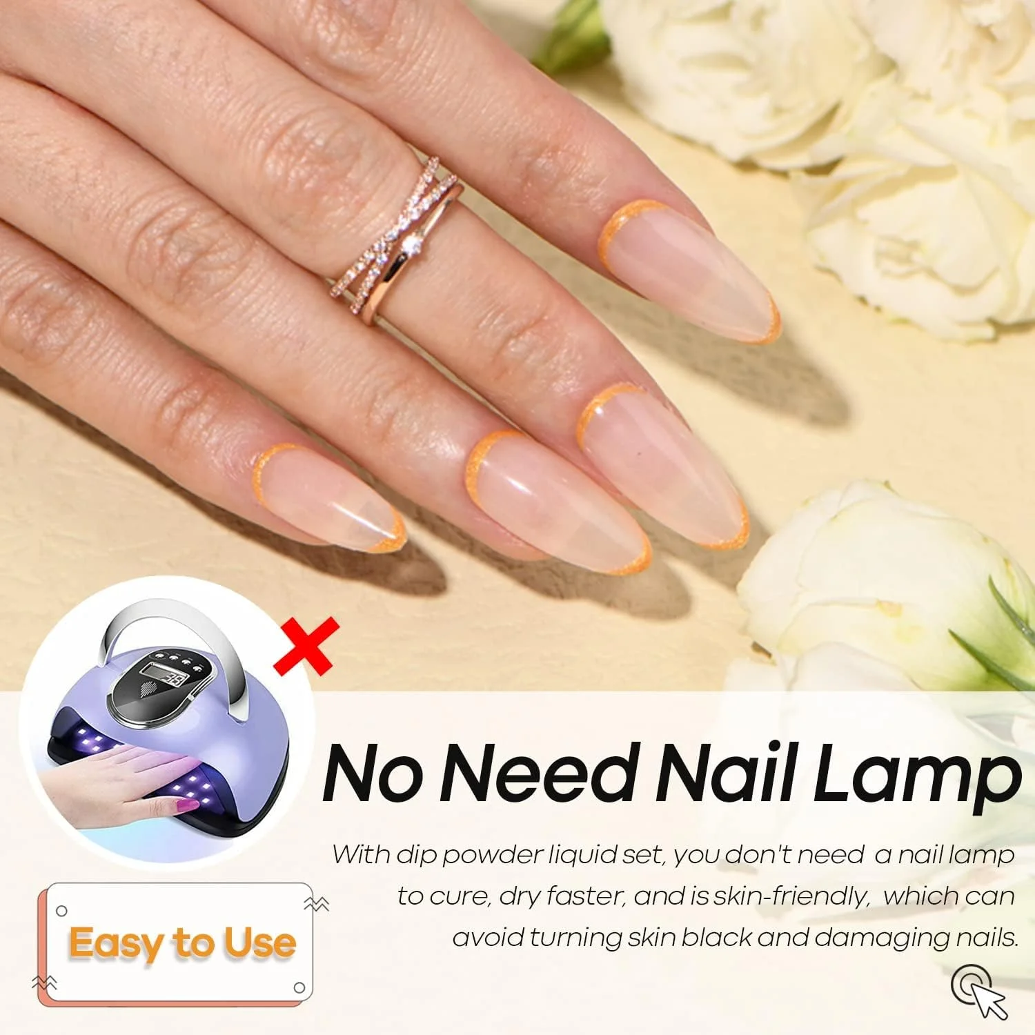 لاک پایه پودر دیپینگ AZUREBEAUTY 15 میلی لیتر برای ست پودر دیپینگ ناخن، طراحی ناخن فرانسوی، مانیکور مبتدی DIY سالن