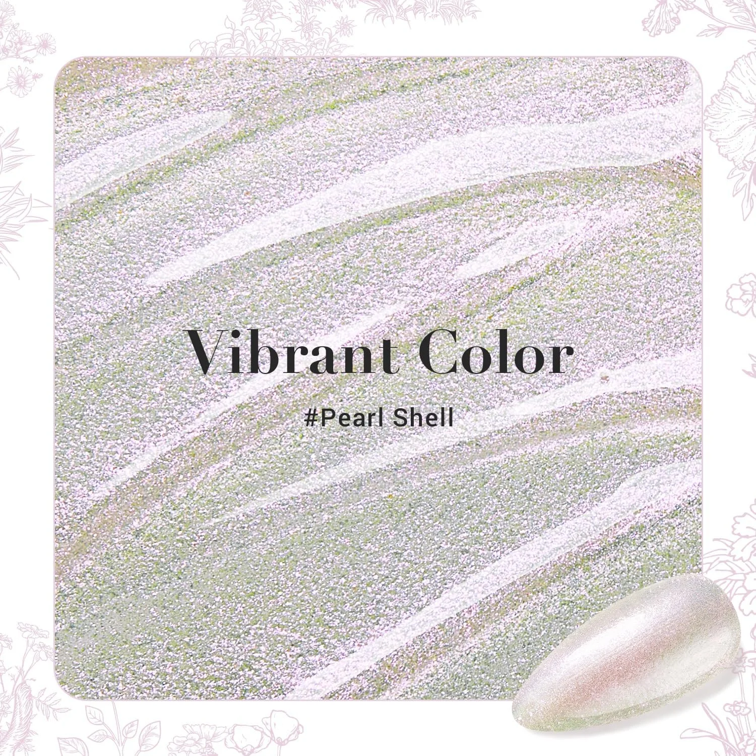 لاک ناخن اکلیلی درخشان AZUREBEAUTY، خشک شدن سریع، وگان، لاک ناخن طبیعی با درخشش بی نهایت، کیفیت سالن، ست هدیه برای زنان و دختران، 1 عدد 10 میلی لیتر