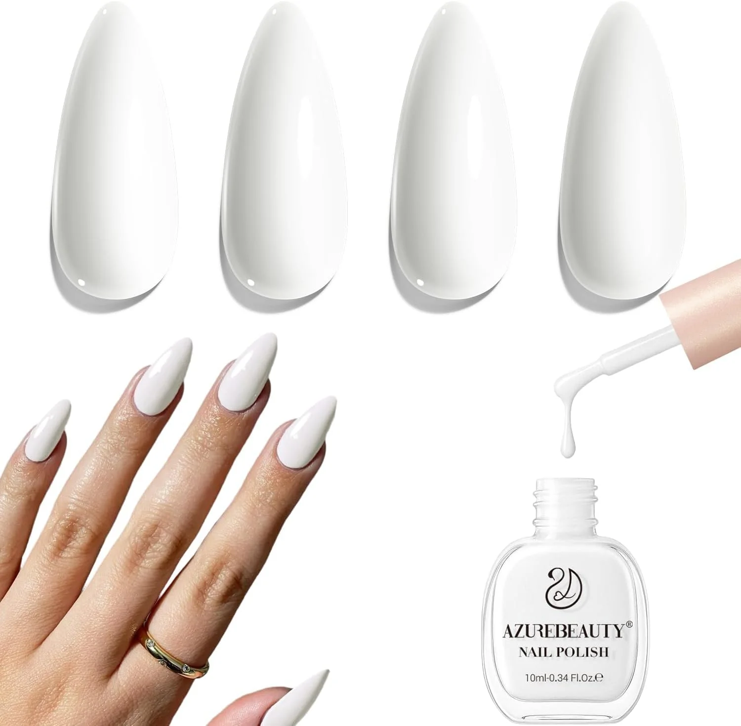 لاک ناخن سفید گرم AZUREBEAUTY – خشک شدن سریع، ماندگاری طولانی، پوشش براق طبیعی برای مانیکور DIY و طراحی ناخن، کیفیت سالن، 10 میلی لیتر برای بانوان لاک ناخن سفید گرم AZUREBEAUTY – خشک شدن سریع، ماندگاری طولانی، پوشش براق طبیعی برای مانیکور DIY و طراحی ناخن، کیفیت سالن، 10 میلی لیتر برای بانوان