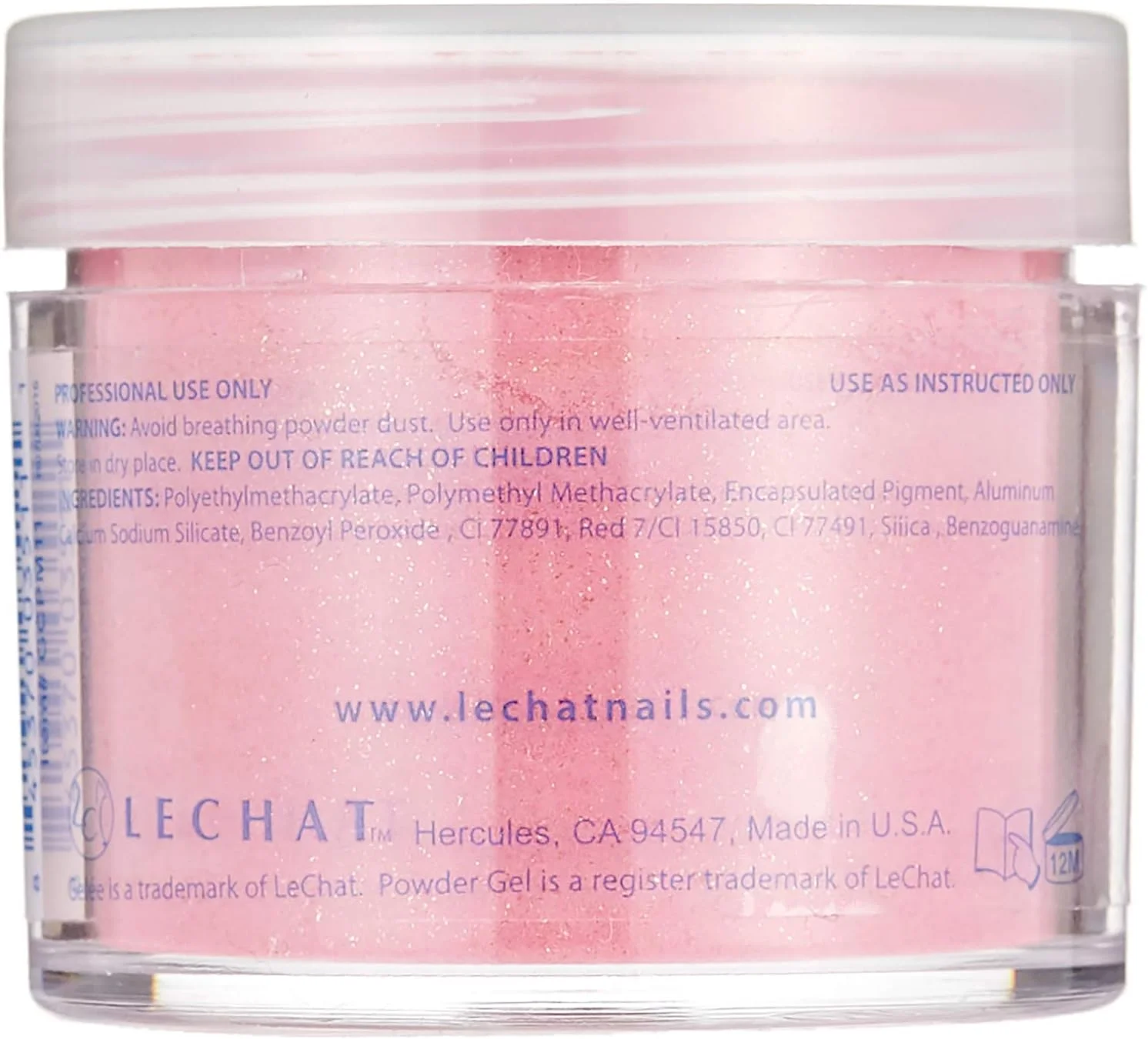 پودر رنگ ناخن سه در یک Lechat GCPM11