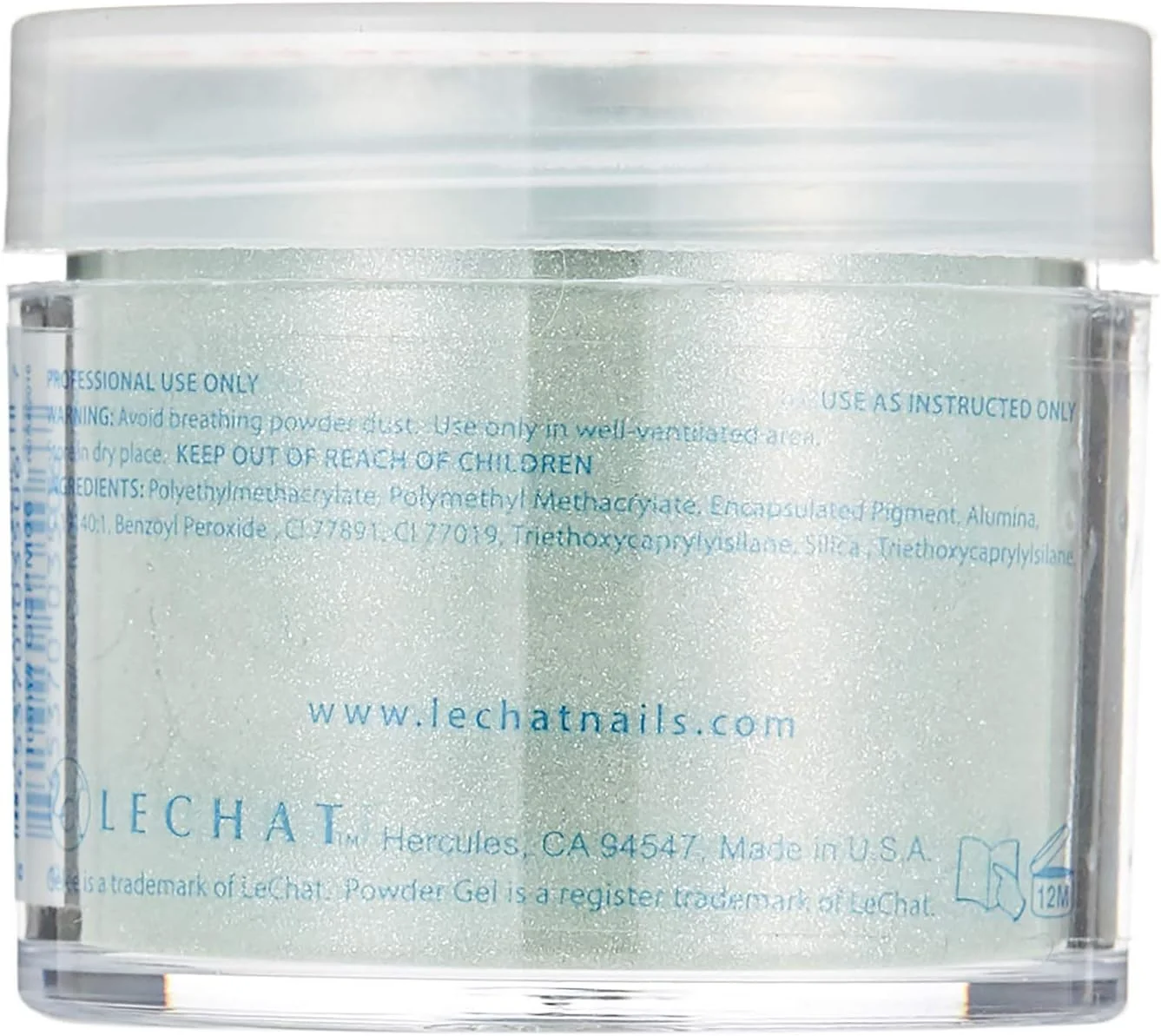 پودر رنگ ناخن سه در یک Lechat GCPM06