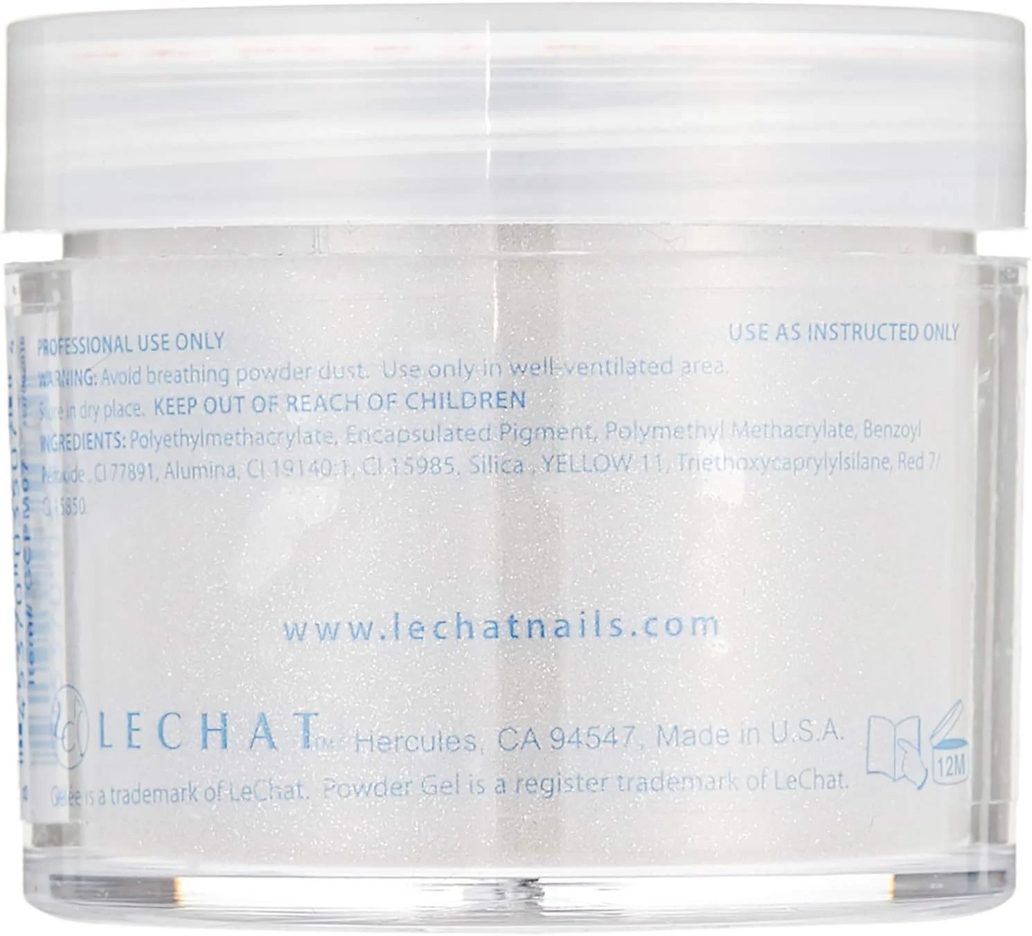 پودر رنگ ناخن سه در یک Lechat GCPM07