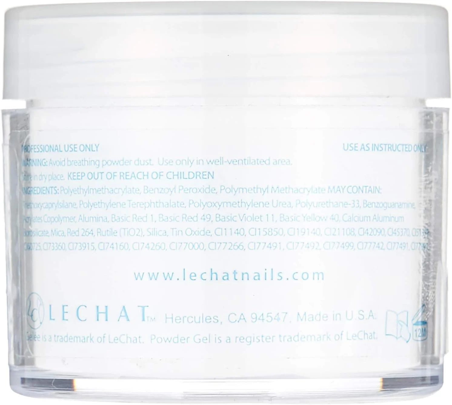 پودر تغییر رنگ ناخن Lechat GCP03 مدل 3 در 1