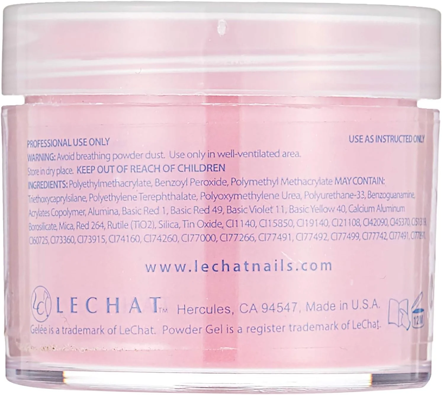 پودر رنگ ناخن سه در یک تغییر حالت لچت GCP27