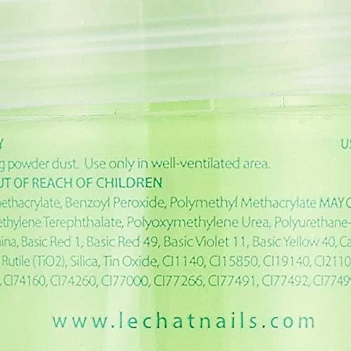 پودر رنگ ناخن سه در یک Lechat GCP31، مجموعه کیت طراحی ناخن پودری، ست مانیکور