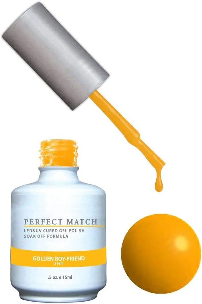 لاک ژل لچت پرفکت مچ - پسر طلایی