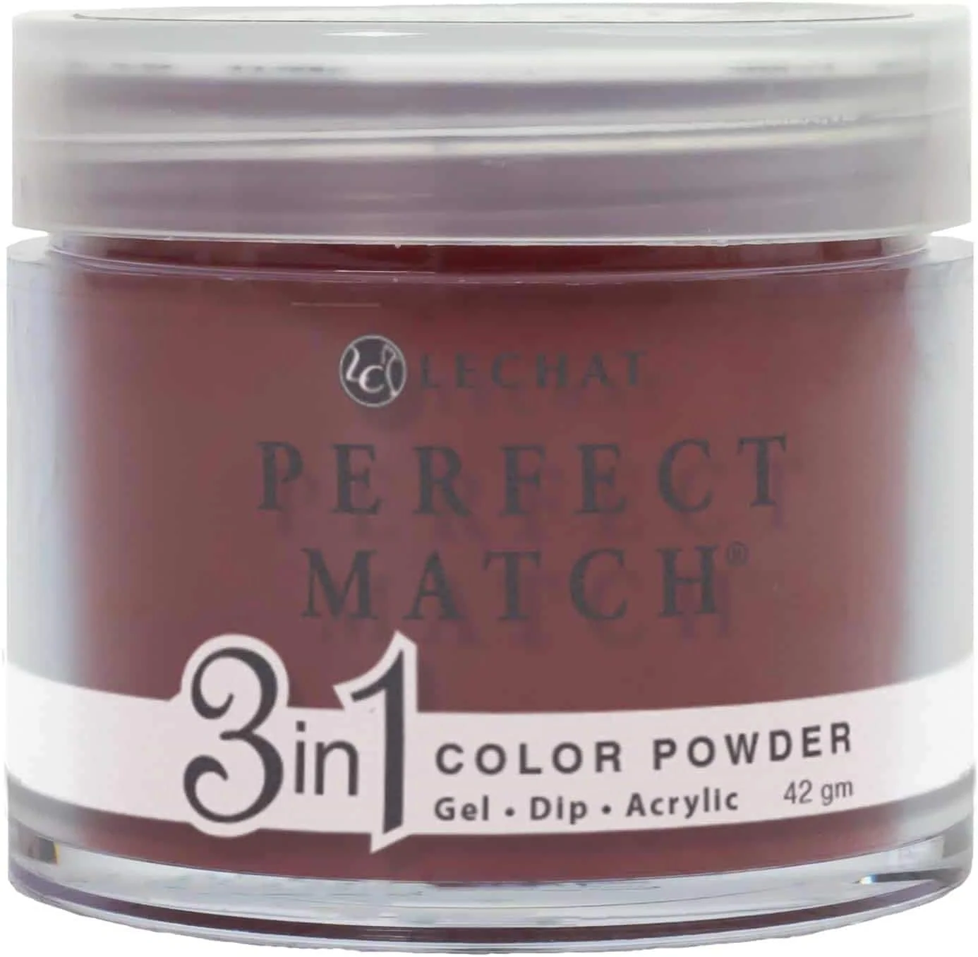 پودر کاشت ناخن Lechat، پودر اکریلیک 2oz 42gm، سیستم دیپینگ، پودر دیپینگ Maroonscape