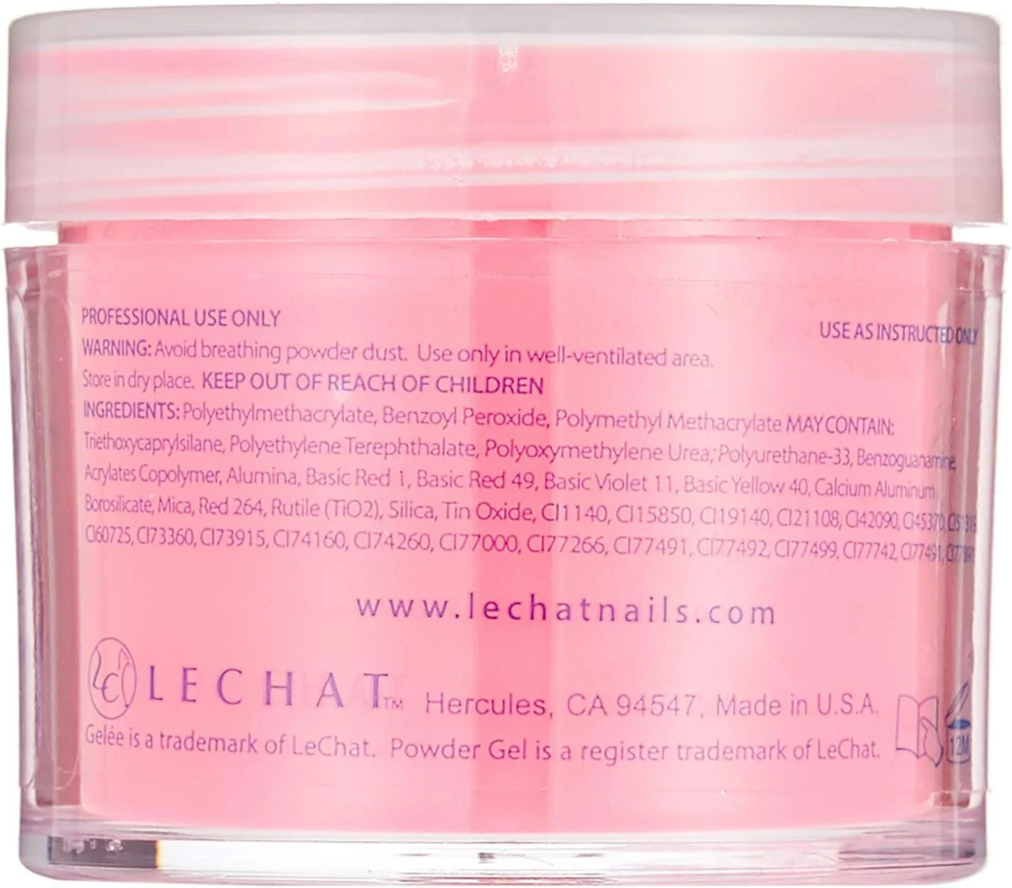 پودر رنگ ناخن سه در یک Lechat GCP26