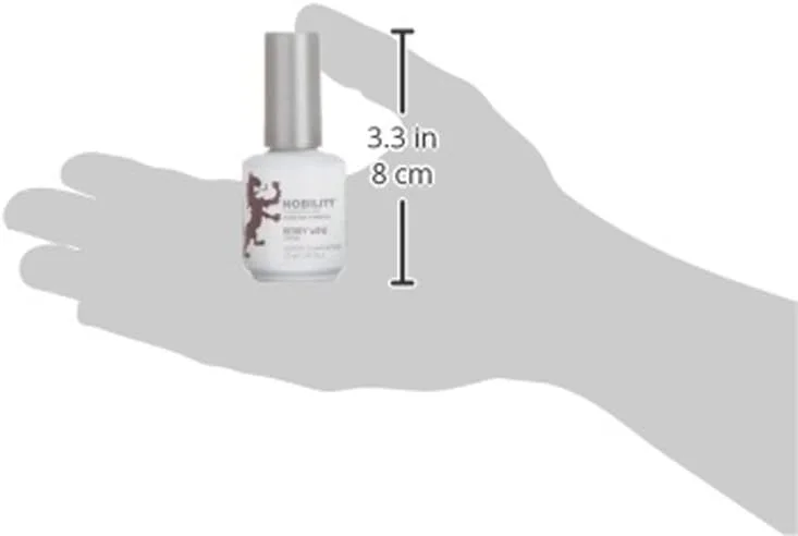 لاک ژل LED/UV فرمول خیساندنی Lechat Nobility (کرم شراب توتی، 15 میلی لیتر)