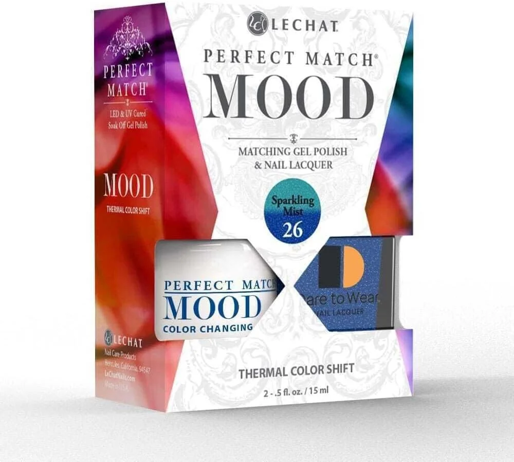 ست دوتایی لاک ژل حرارتی لچت - مه درخشان