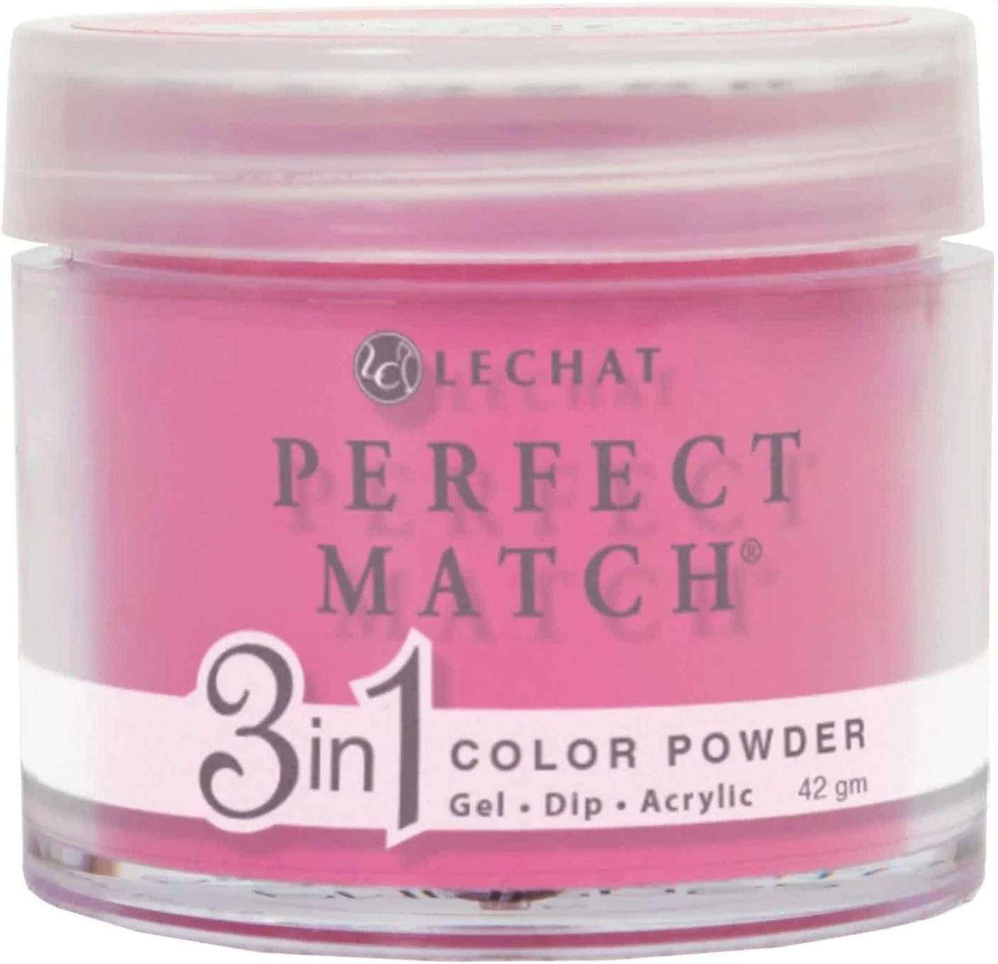 پودر کاشت ناخن Lechat، پودر اکریلیک 2oz 42gm، سیستم کاشت، پودر کاشت، موس توت فرنگی