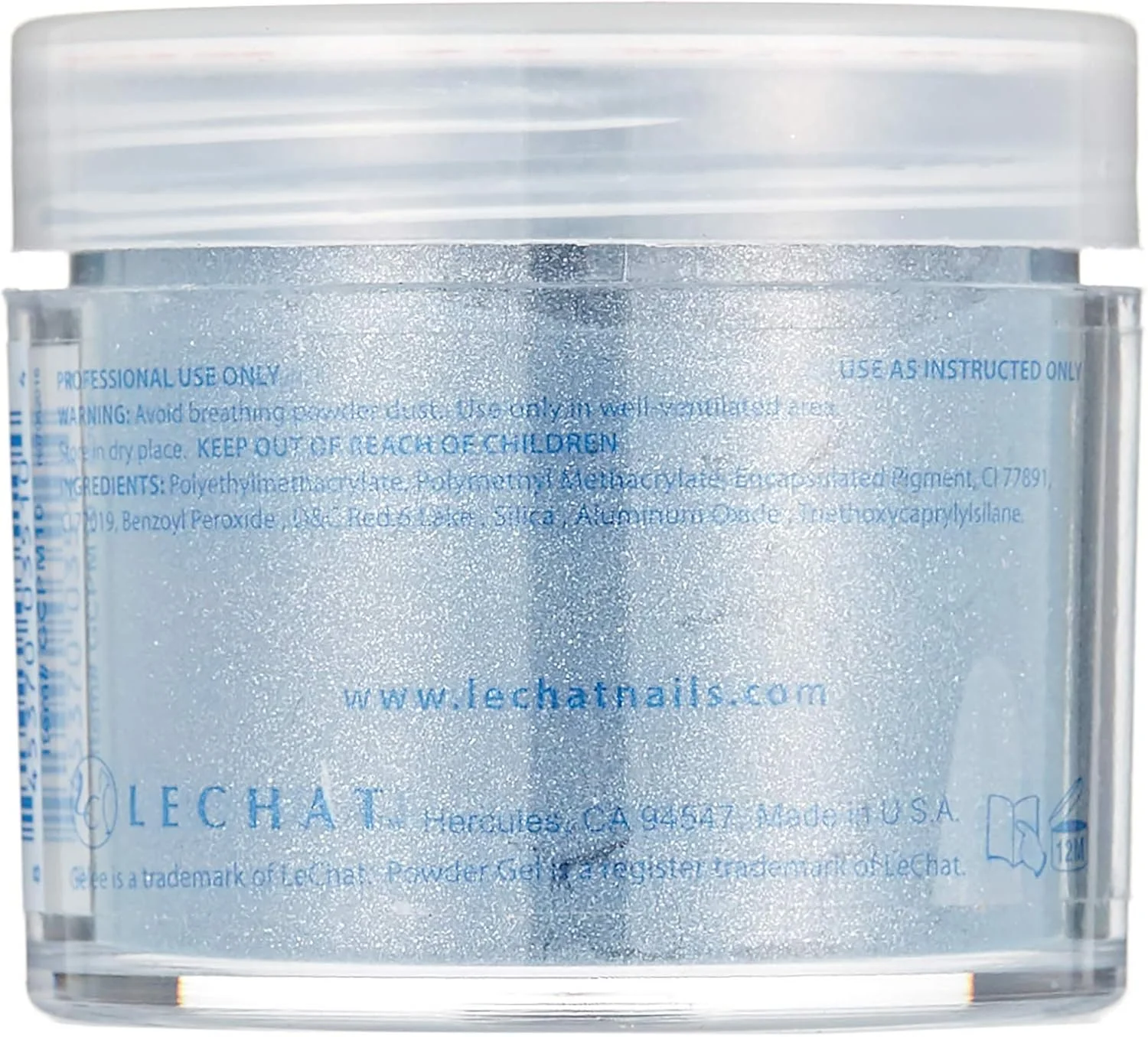 پودر رنگ ناخن سه در یک Lechat GCPM10