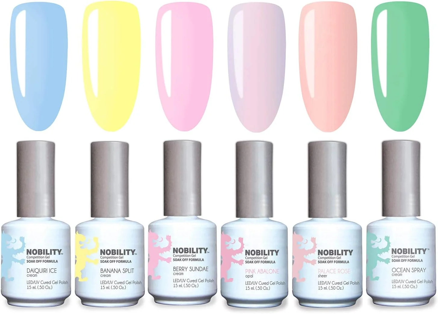 ست لاک ژل Lechat، ست هدیه لاک ناخن ژلی، ست لاک ژل برای طراحی ناخن، 15 میل در هر عدد، ست رنگ لاک ژل، ست مانیکور پدیکور، جعبه هدیه ست لاک ژل