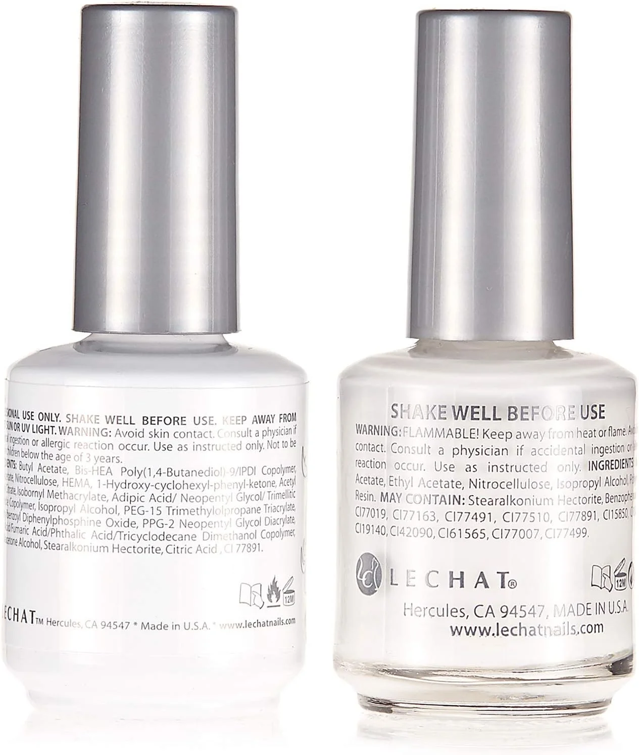 لاک ژل و لاک ناخن لچت نوبیلیتی، سفید