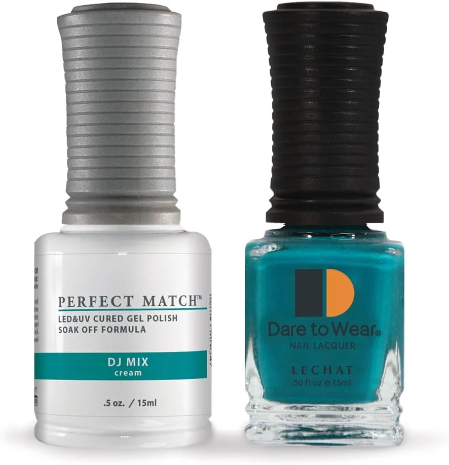 لاک ژل ناخن ال ای دی و یو وی Lechat Perfect Match - دی جی میکس، 15 میل