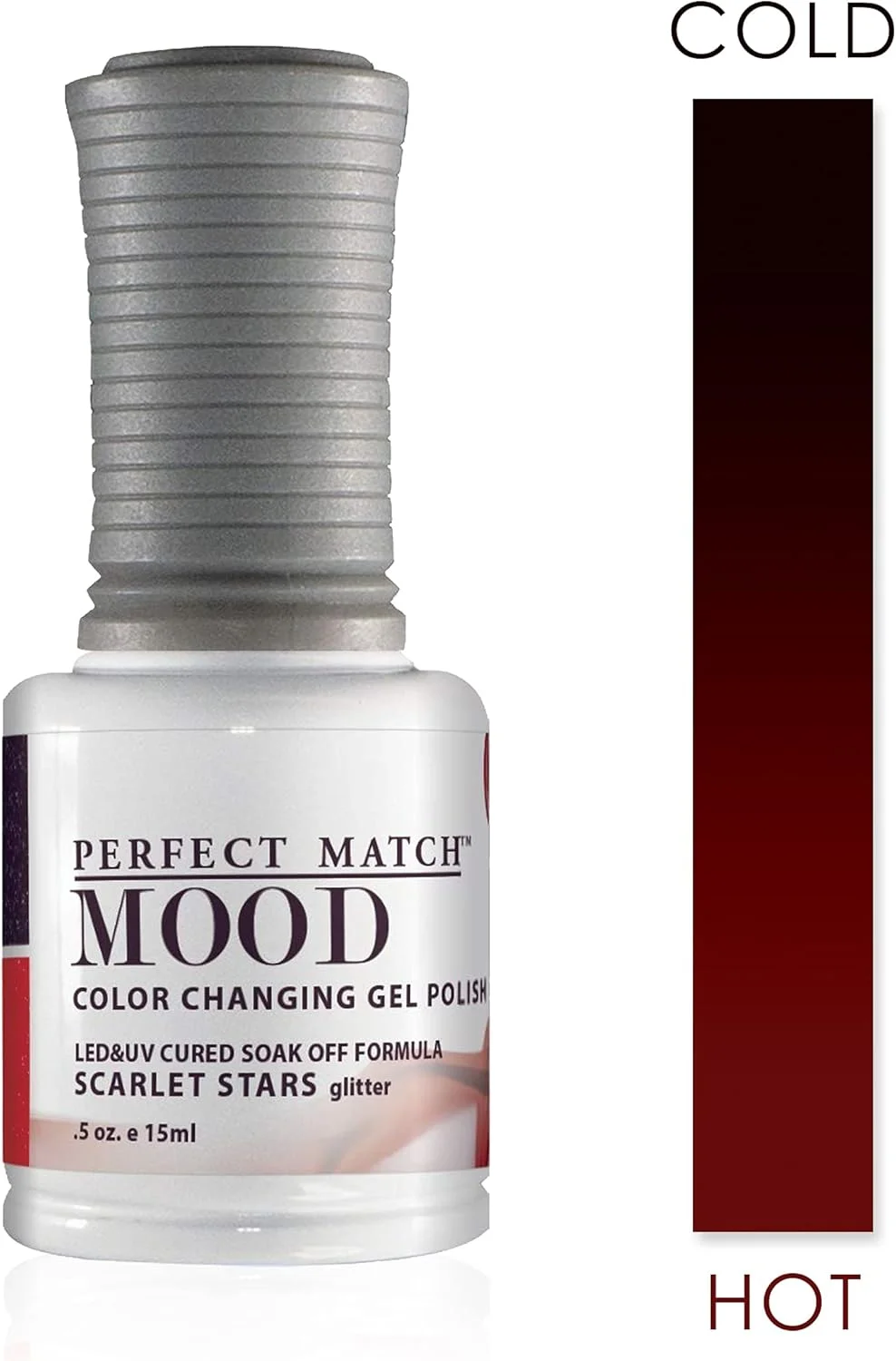 لاک ژل تغیر رنگ دهنده لچت، رنگ ستاره های سرخ، 15 میلی لیتر