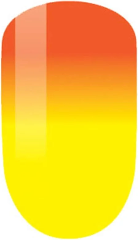 لاک ناخن تغییر رنگ دهنده LECHAT، رنگ انبه تانژی، 15 میلی لیتر