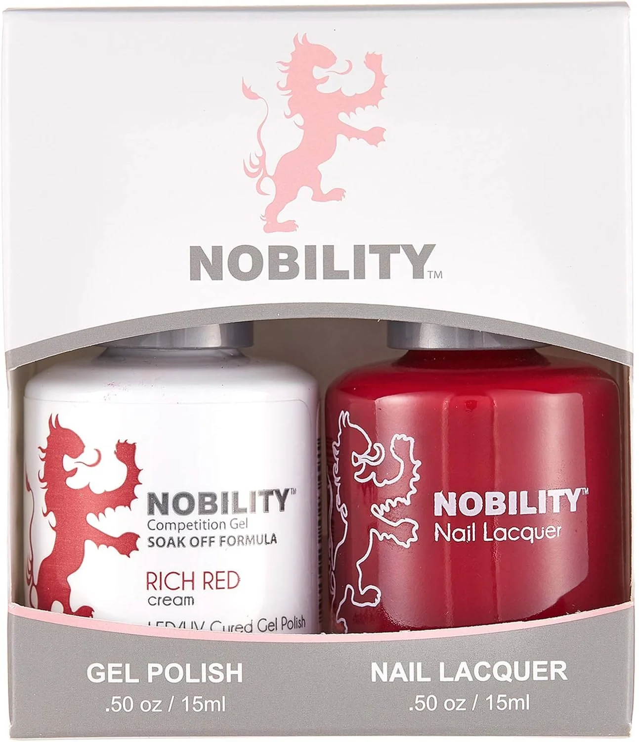 لاک ژل و لاک ناخن لچت نوبیلیتی، قرمز غنی