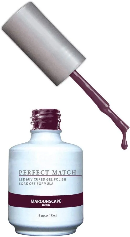 لاک ژل لچت پرفکت مچ - Maroonscape [PMS132]
