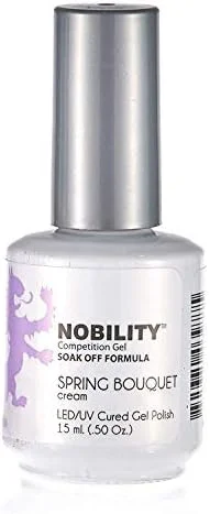 لاک ژل ناخن ال ای دی یو وی LeChat Nobility مدل [NBGP159] دسته گل بهاری