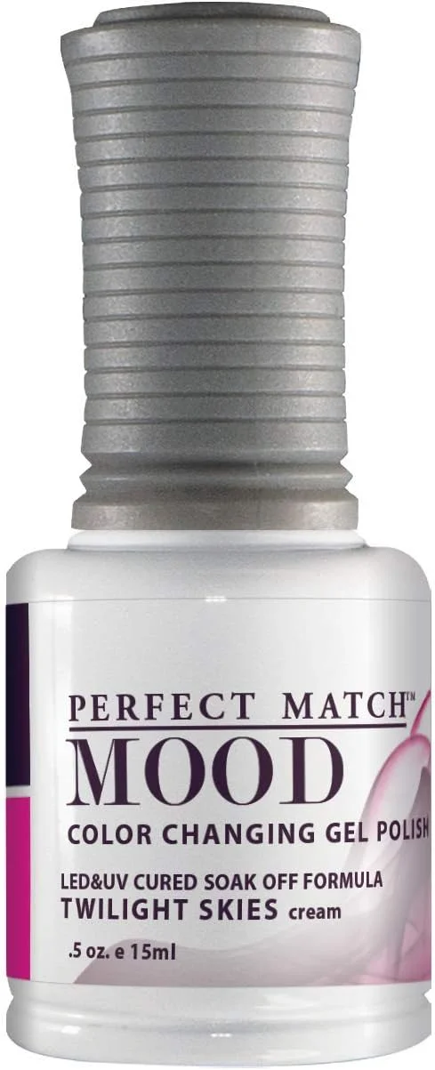 لاک ژل یو وی/ال ای دی LeChat Mood Gels، 15 میلی لیتر، آسمان های گرگ و میش