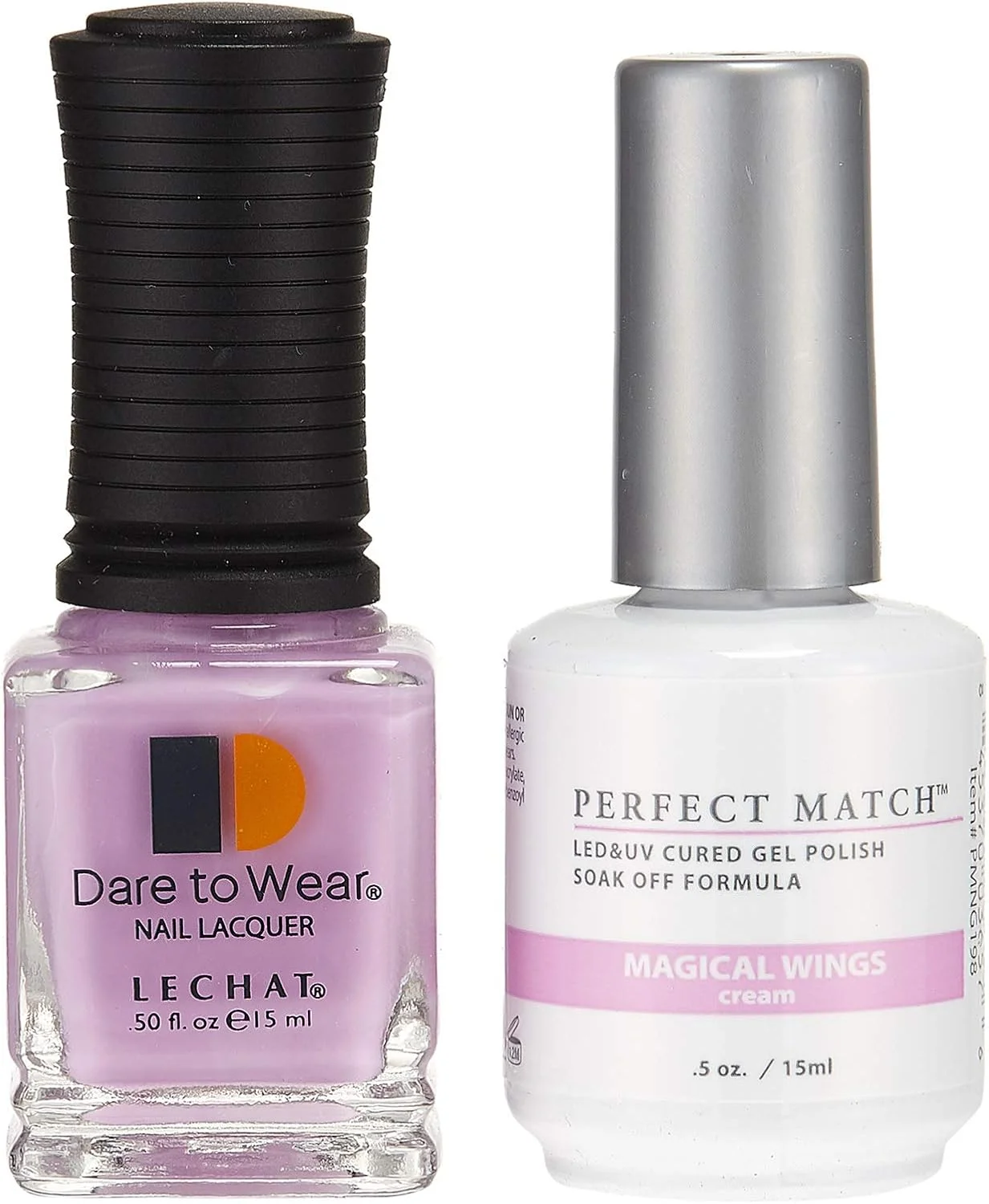 لاک ژل یو وی ال ای دی و لاک ناخن همرنگ لچت - بال های جادویی